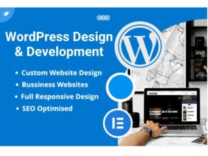 Responsive WordPress Portfolio Website Development